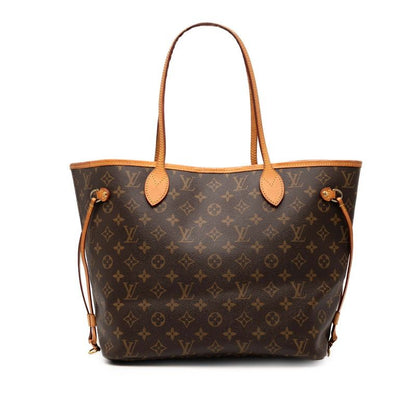 Louis Vuitton Monogram Neverfull MM Shoulder Bag Tote Bag M40156 Brown PVC