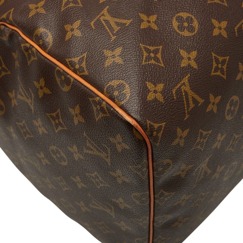 Louis Vuitton Monogram Keepall 55 Boston Bag Travel Bag Travel Bag M41424 Brown