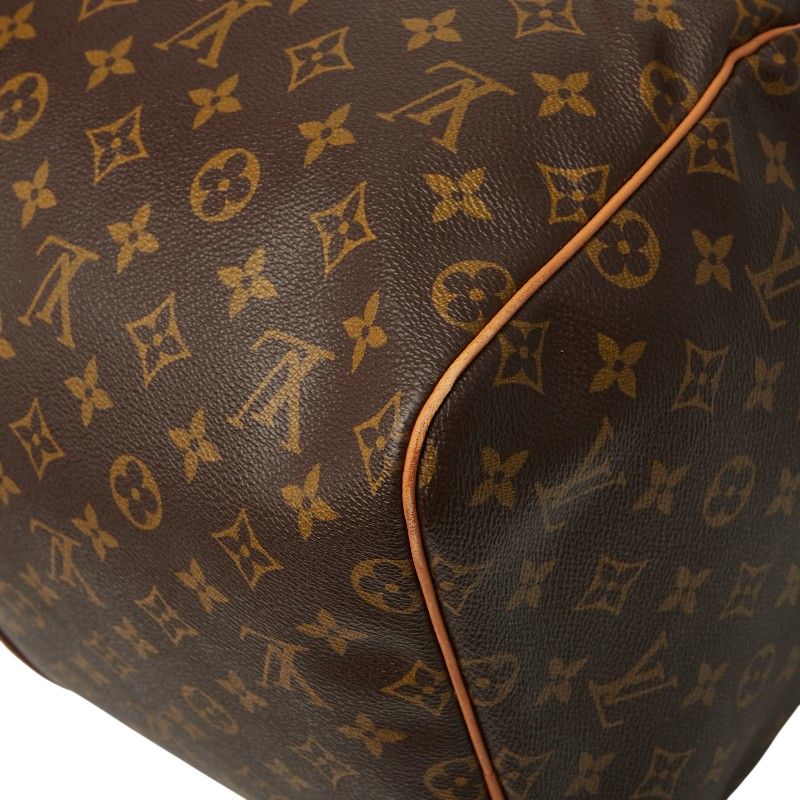 Louis Vuitton Monogram Keepall 55 Boston Bag Travel Bag Travel Bag M41424 Brown