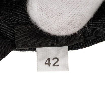 Prada Triangle Logo Plate Mini Handbag Shoulder Bag 1ne515 Black Nylon Women