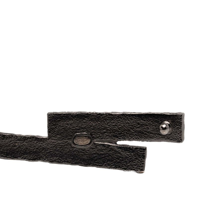 Chanel 31cambon Cambon Logo Silver White Metal Ladies Chanel