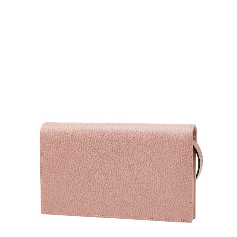 Gucci Swing Shoulder Wallet Shoulder Bag 368231 Pink Leather Women's Gucci