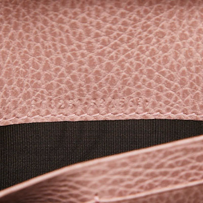 Gucci Swing Shoulder Wallet Shoulder Bag 368231 Pink Leather Women's Gucci