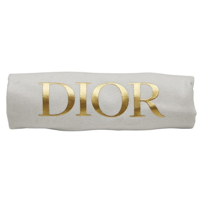 Dior Belt Size: 75 Navy Beige Canvas Leather Women's Dior