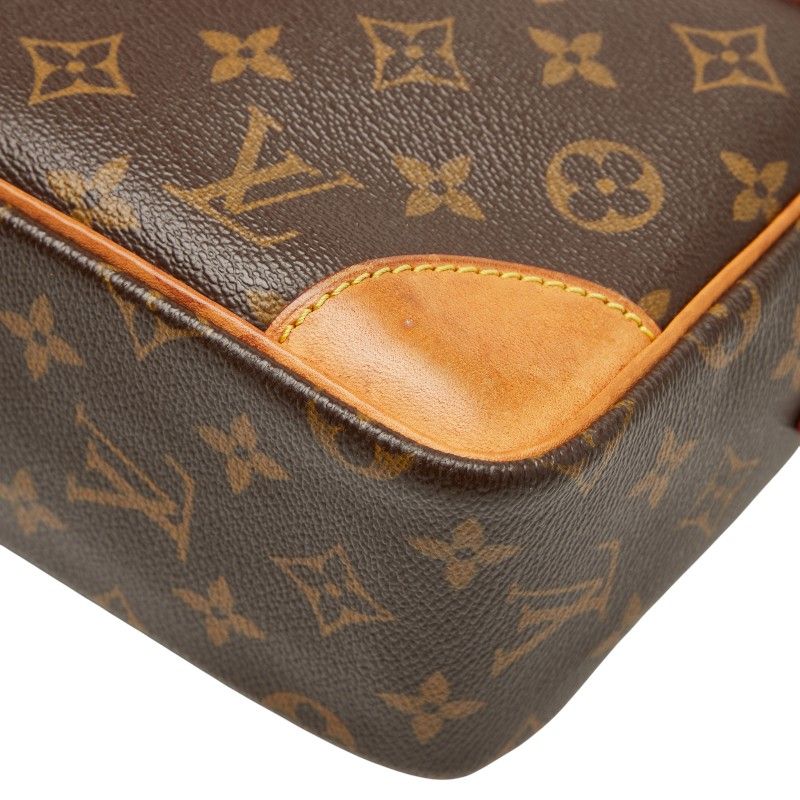 Louis Vuitton Monogram Trocadero 30 Crossbody Shoulder Bag M51272 Brown PVC