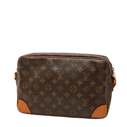 Louis Vuitton Monogram Trocadero 30 Crossbody Shoulder Bag M51272 Brown PVC