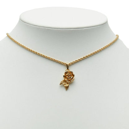 Dior Rose Motif Gold Plated Ladies Dior