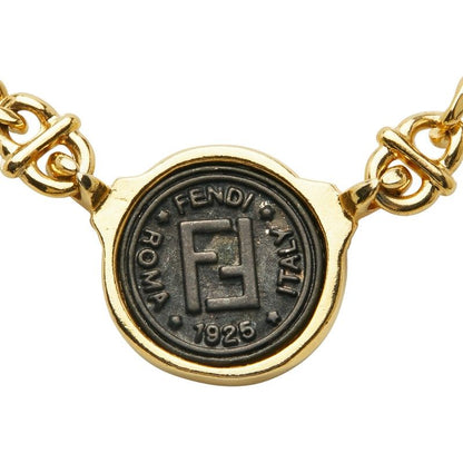 Fendi FF Logo Gold Plated Ladies Fendi