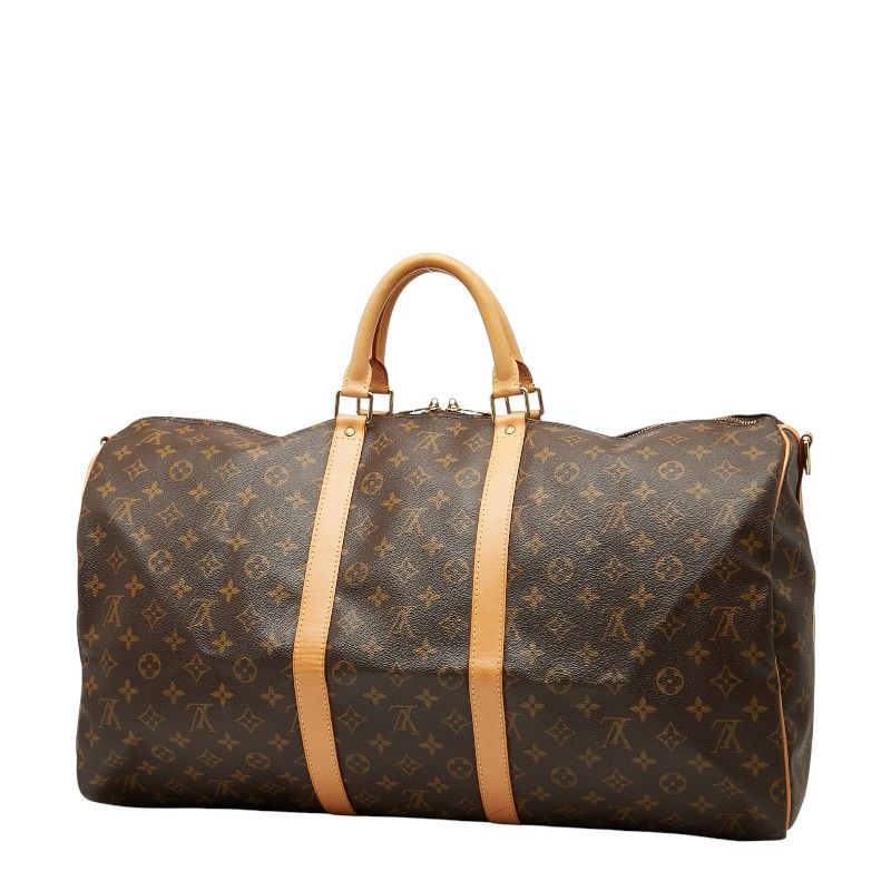 Louis Vuitton Monogram Keepall Bandouliere 55 Boston Bag Shoulder Bag 2WAY