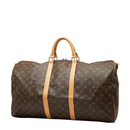Louis Vuitton Monogram Keepall Bandouliere 55 Boston Bag Shoulder Bag 2WAY