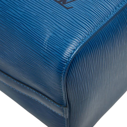 Louis Vuitton Epi Speedy 30 Handbag Mini Boston Bag M43005 Toledo Blue Leather