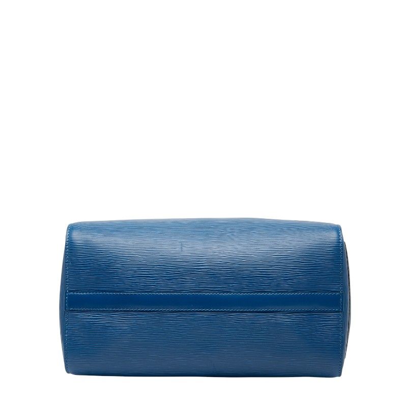 Louis Vuitton Epi Speedy 30 Handbag Mini Boston Bag M43005 Toledo Blue Leather