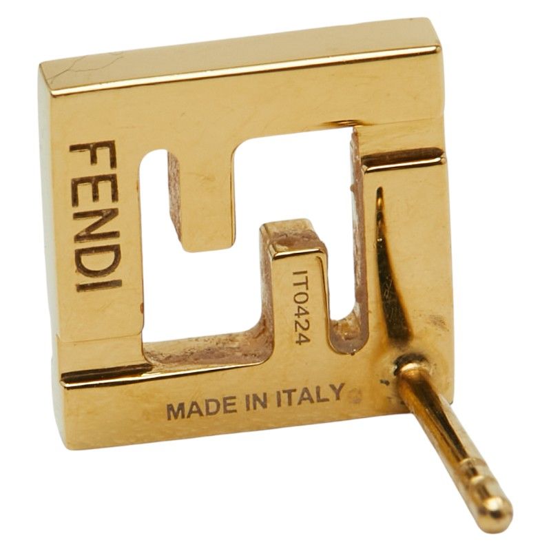 Fendi Forever Gold Brown Plated Ladies Fendi