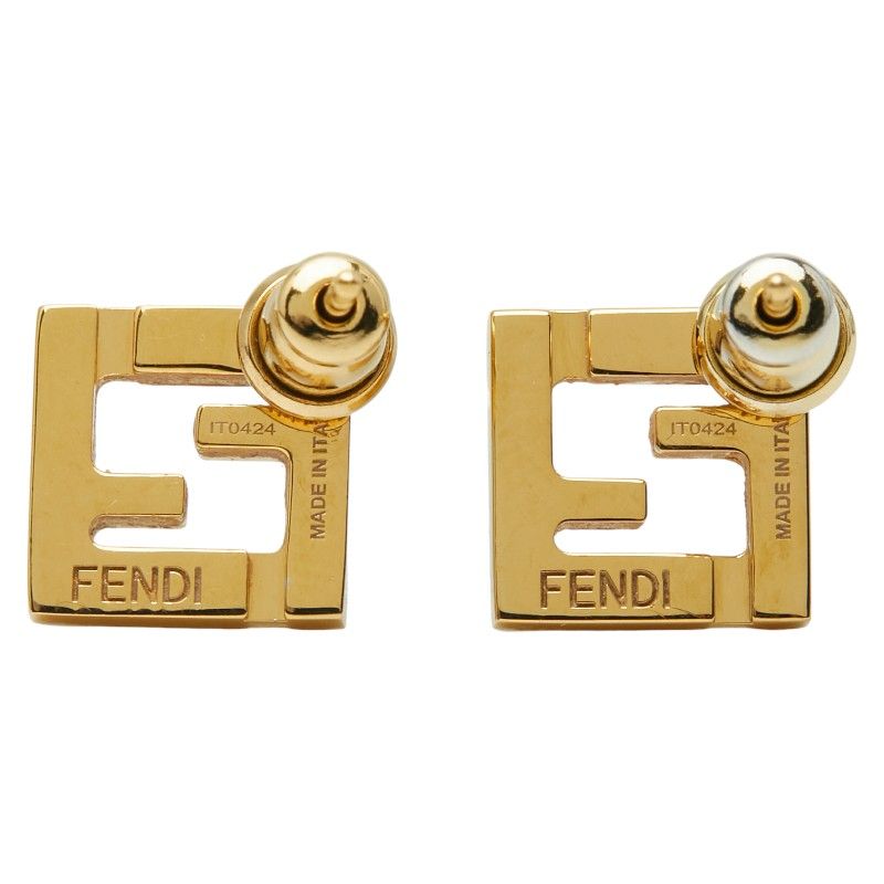 Fendi Forever Gold Brown Plated Ladies Fendi