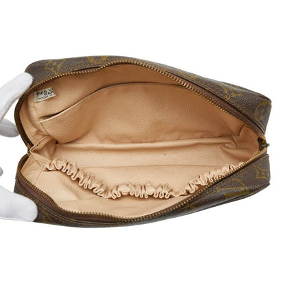Louis Vuitton Monogram Trousse Toilette 23 Second Bag Clutch Bag M47524 Brown
