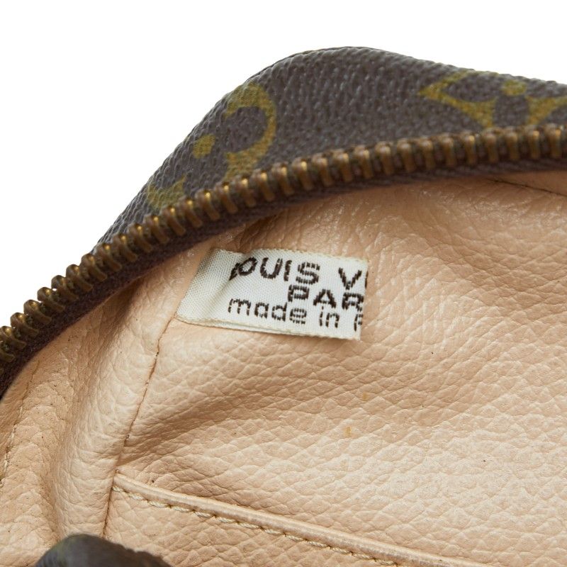 Louis Vuitton Monogram Trousse Toilette 23 Second Bag Clutch Bag M47524 Brown