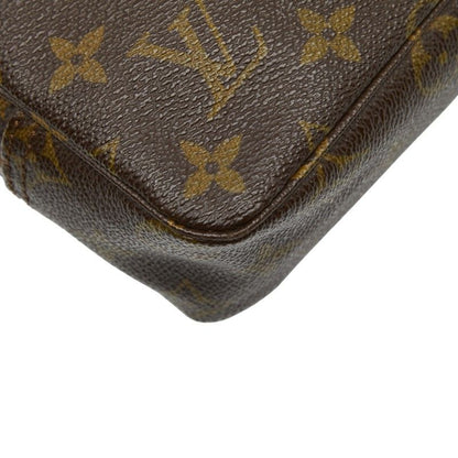 Louis Vuitton Monogram Trousse Toilette 23 Second Bag Clutch Bag M47524 Brown