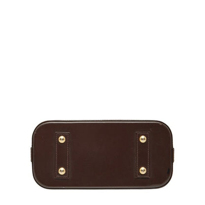 Louis Vuitton Damier Alma BB Handbag Shoulder Bag 2WAY N41221 Brown PVC Leather