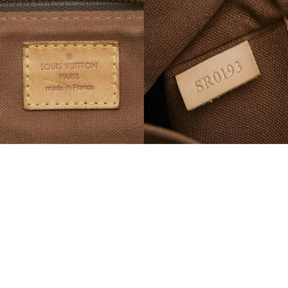 Louis Vuitton Monogram Palermo PM Handbag Shoulder Bag 2WAY M40145 Brown PVC