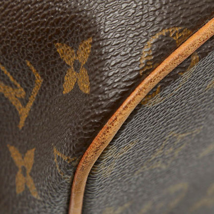 Louis Vuitton Monogram Palermo PM Handbag Shoulder Bag 2WAY M40145 Brown PVC