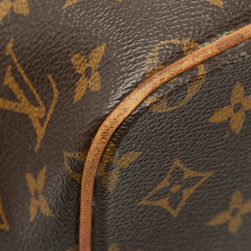 Louis Vuitton Monogram Palermo PM Handbag Shoulder Bag 2WAY M40145 Brown PVC