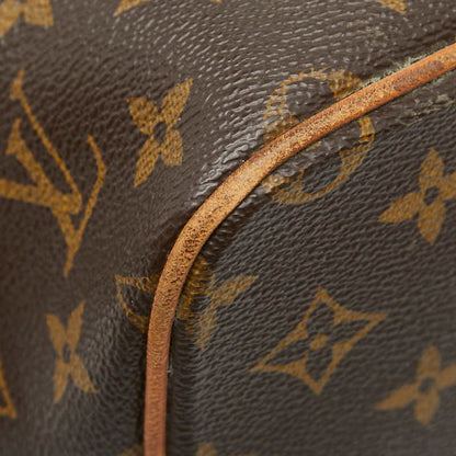 Louis Vuitton Monogram Palermo PM Handbag Shoulder Bag 2WAY M40145 Brown PVC