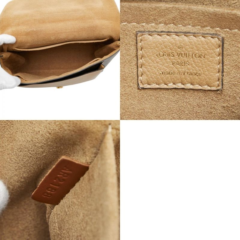 Louis Vuitton Monogram Marignan Handbag Shoulder Bag 2WAY M44257 Brown Beige