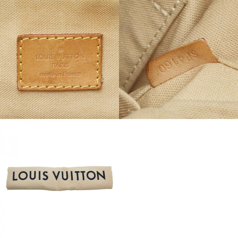 Louis Vuitton Damier Azure Siracusa GM Handbag Shoulder Bag 2WAY N41111 White