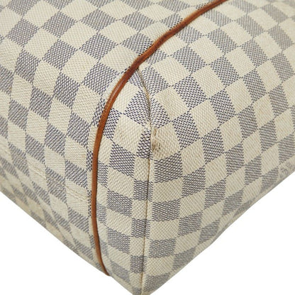 Louis Vuitton Damier Azure Totally MM Tote Bag Shoulder Bag N41279 White Ivory
