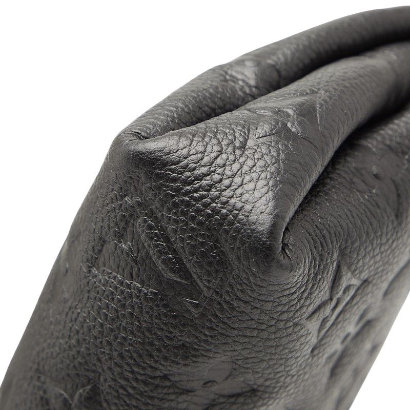 Louis Vuitton Monogram Empreinte Pochette Shoulder Bag R98570 Black Leather