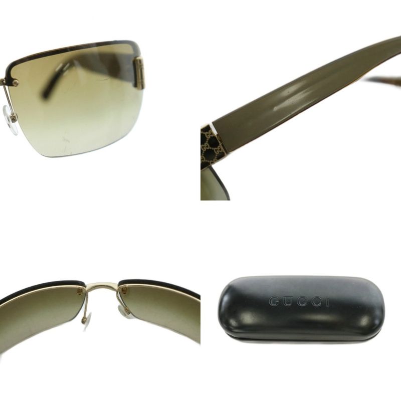 Gucci Sunglasses Square 61□15 125 Brown Gg17981s AN17 - OH