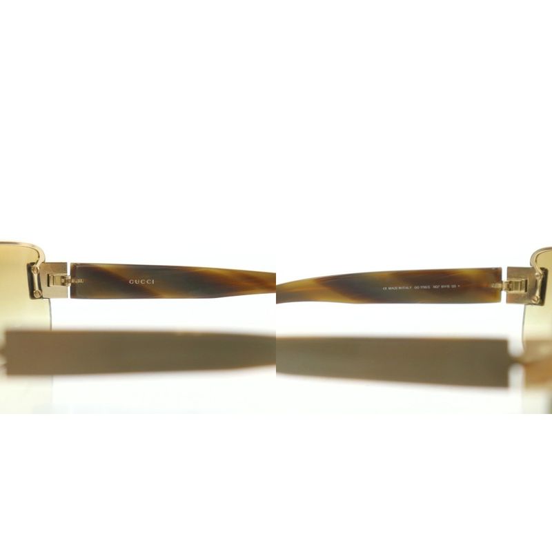 Gucci Sunglasses Square 61□15 125 Brown Gg17981s AN17 - OH