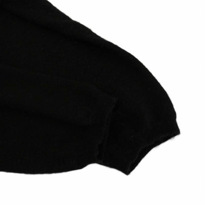 Gucci Ensemble Knit Long Sleeve Cardigan Sleeveless V Neck Cashmere S Black