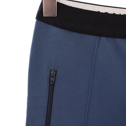 Balenciaga Leggings Trenka Easy Wes Togo M Stretch Bicolor 34 Blue Black BB