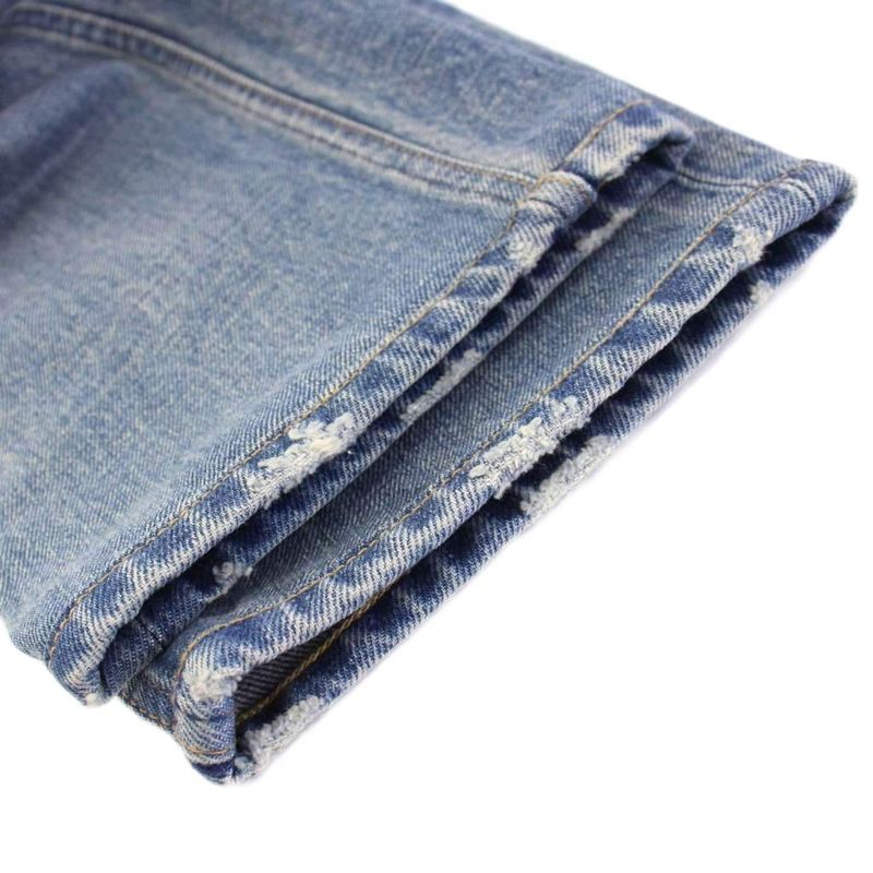 Celine Marguerite Jeans Denim Pants Triomphe Hardware 24 Blue N861 930F 07UW KH