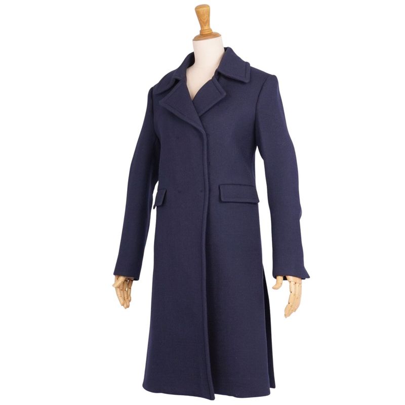 Celine Coat Phoebe Period Long Coat Double Breasted