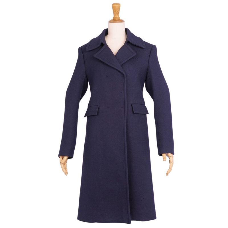 Celine Coat Phoebe Period Long Coat Double Breasted