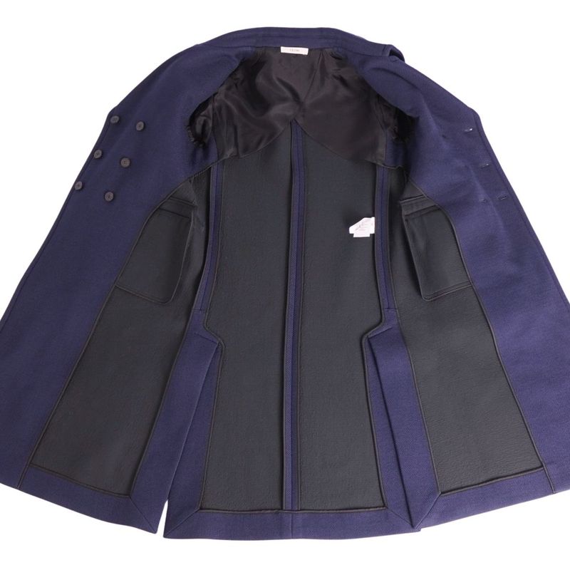 Celine Coat Phoebe Period Long Coat Double Breasted