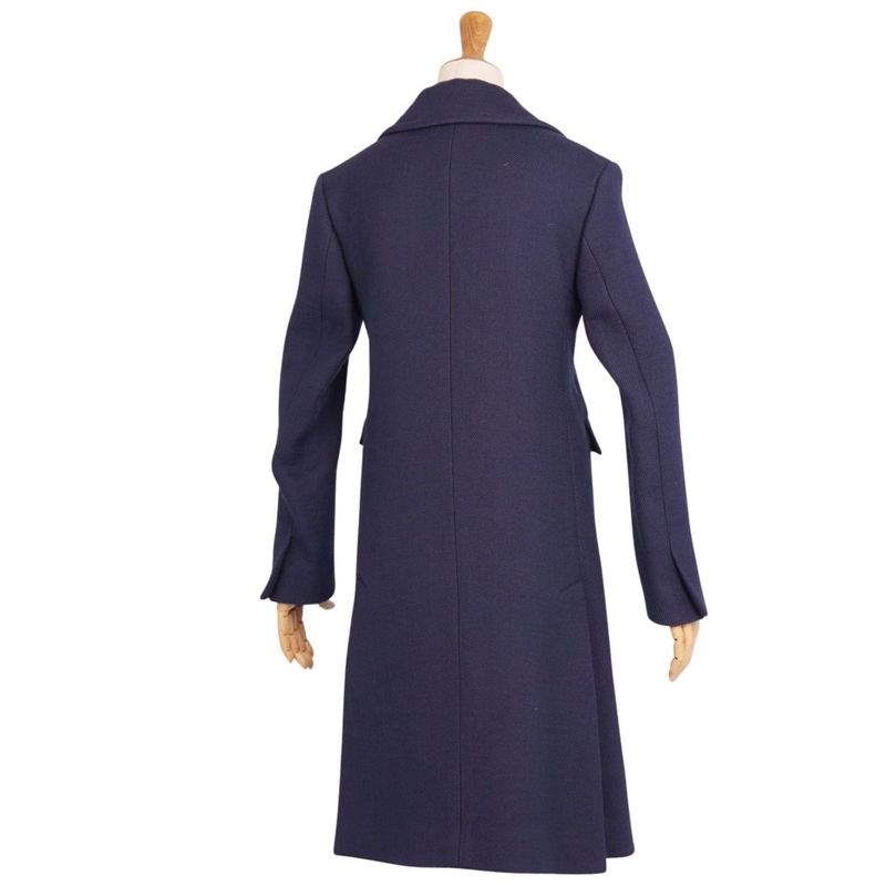 Celine Coat Phoebe Period Long Coat Double Breasted