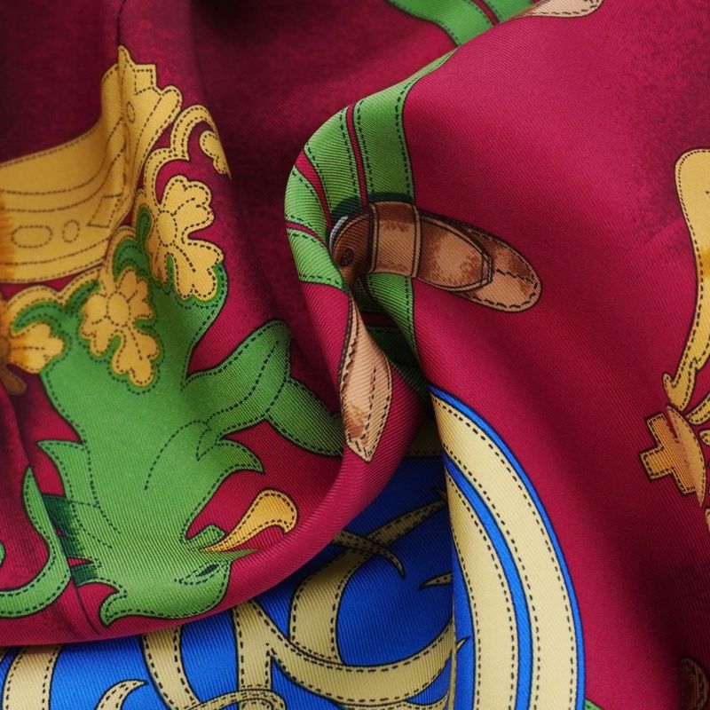Vintage Hermes Vest Gilet All-over Silk