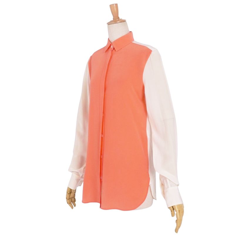 Celine Shirt Phoebe Period Blouse Long Sleeve Shi