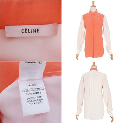 Celine Shirt Phoebe Period Blouse Long Sleeve Shi