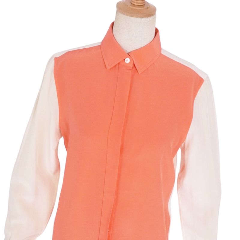 Celine Shirt Phoebe Period Blouse Long Sleeve Shi