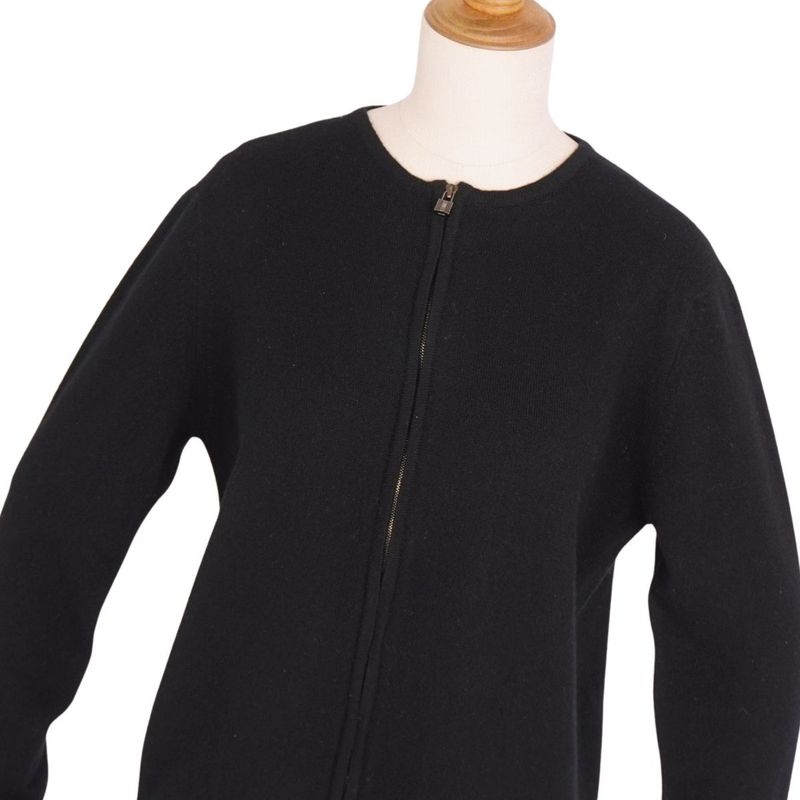 Hermes Knit Gaultier Period Sweater Zip Up Cashmere