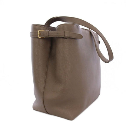 Celine 24SS Medium Cabas Anais Cuir Triomphe Tote Handbag Grey KH - OH