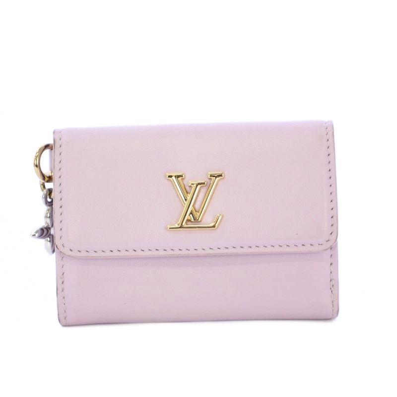 Louis Vuitton Mini Trifold Wallet LV Bloom Coin Case Coin Case Wallet Misty