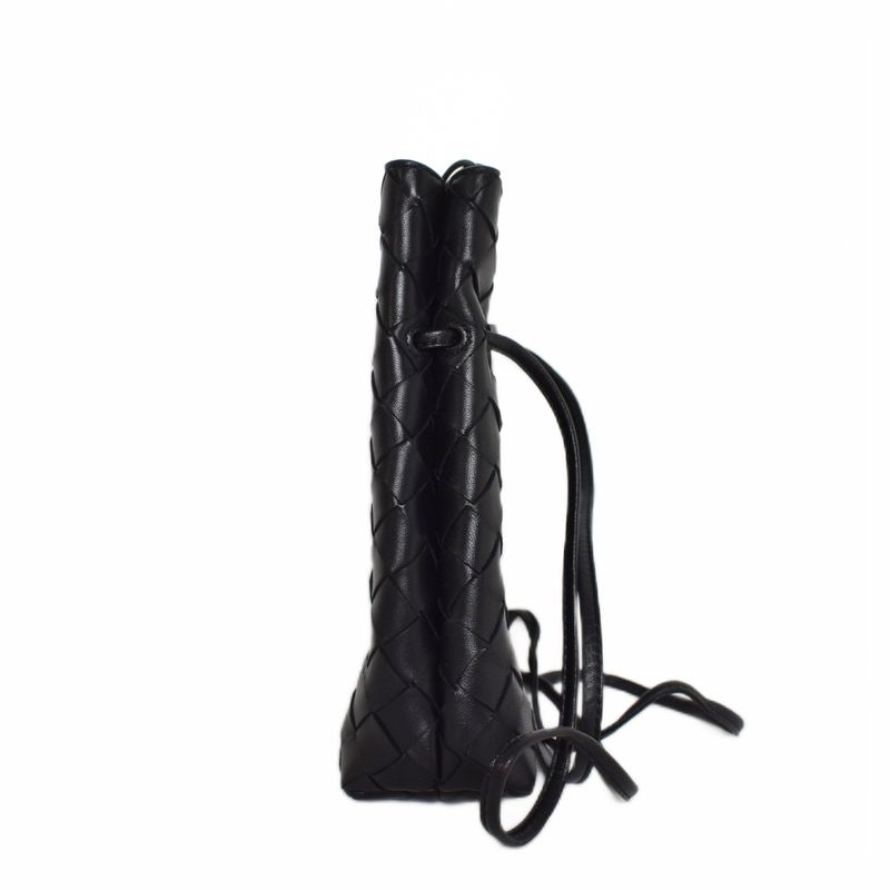 Bottega Veneta Andiamo Phone Pouch Intrecciato Shoulder Bag Pochette Leather