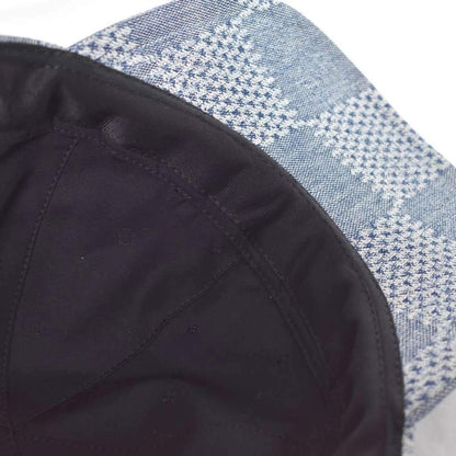 Louis Vuitton Cap Damier Denim 3D Hat Blue M7534l AA