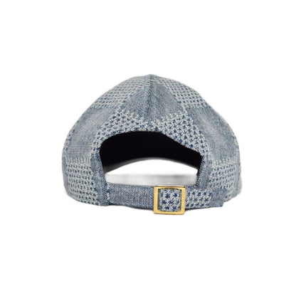 Louis Vuitton Cap Damier Denim 3D Hat Blue M7534l AA