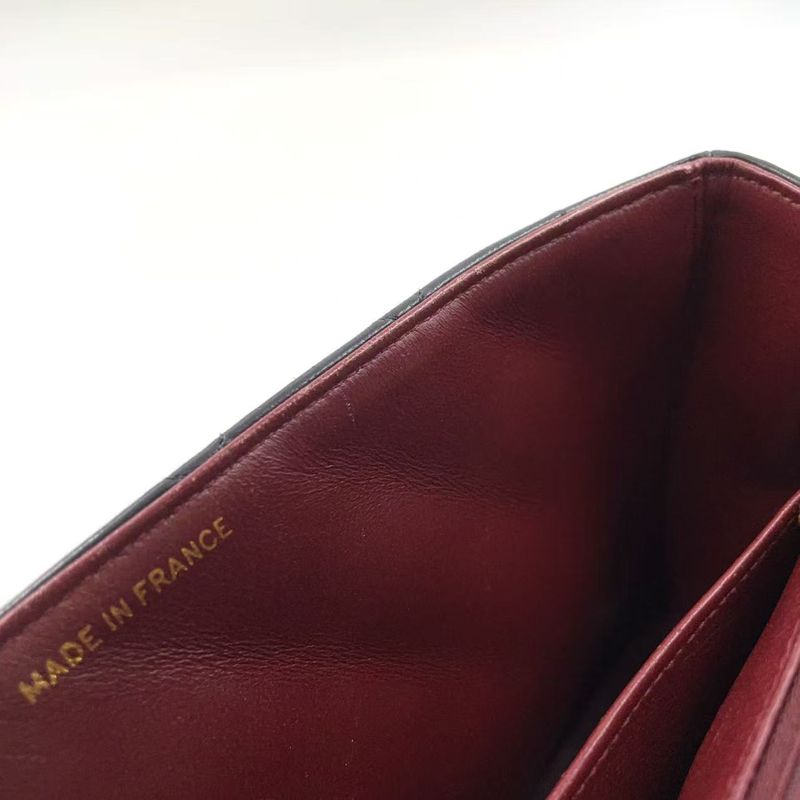 Chanel Diana Matelasse Serial Number Unknown Leather Black Shoulder Bag Gold